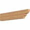 Ekena Millwork Ridgewood Smooth Rafter Tail, Western Red Cedar, 3 1/2"W x 10"H x 48"L RFT04X10X48RID00SWR - alternate 1